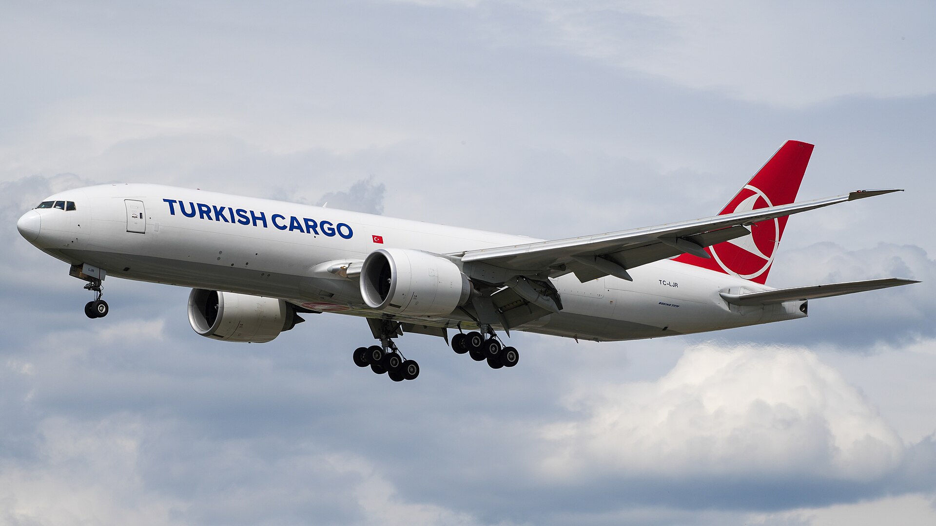 Boeing 777F cargo aircraft